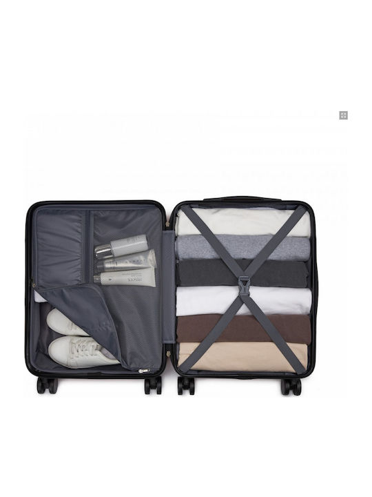 Miss Lulu Cabin Hard Travel Suitcase Pink Height 55cm