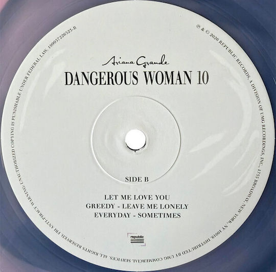 Ariana Grande Dangerous Woman Vinyl
