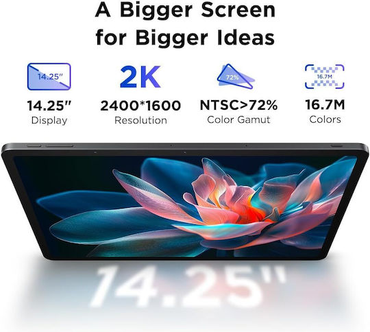 Ugee Trio Pad UT3 14.25" Tablet (8GB/256GB) Γκρι