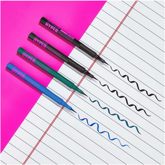 Maybelline Hyper Precise All Day Waterproof & Long Stay Felt Tip Eye Liner 9gr