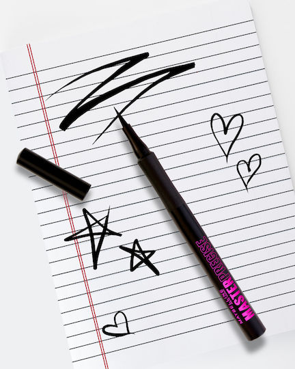 Maybelline Hyper Precise All Day Waterproof & Long Stay Felt Tip Eye Liner 9gr