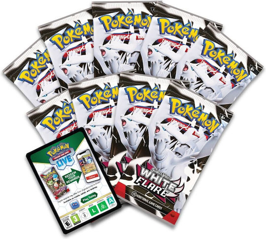 Pokemon Flare Cutie de Antrenor Elite Cutie Reshiram Stacojiu & Violet