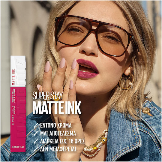 Maybelline Super Stay Matte Ink Long Lasting Liquid Lipstick Matte 35 Creator 5ml
