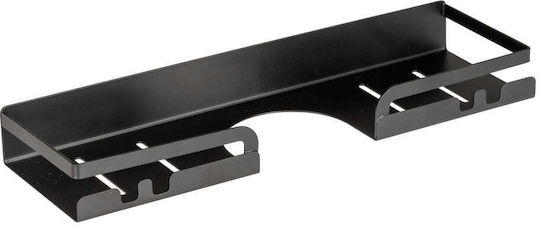Wenko Montat pe perete Raft Baie Metal 35.5x10.5x4cm Neagră Wenko Montat pe perete Raft Baie Metal 35.5x10.5x4cm Neagră