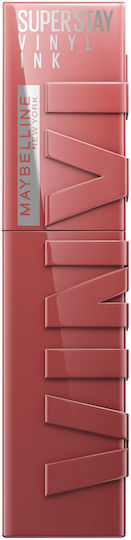 Maybelline Super Stay Vinyl Ink Υγρό Κραγιόν Peppy 4.2gr
