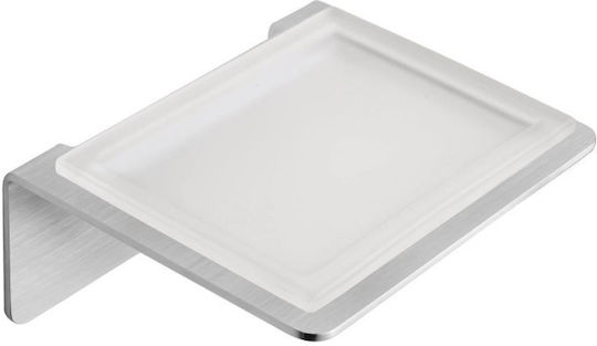 Inter Ceramic Montat pe perete Raft Baie Argintie