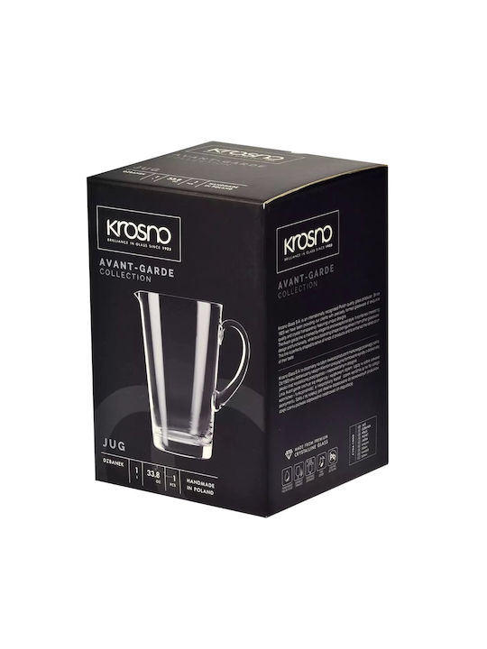 Krosno Κανάτα με Ποτήρια 1000ml