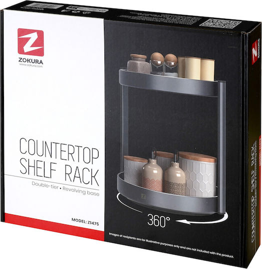 Zokura Tabletop Base 38.5x30cm Grey