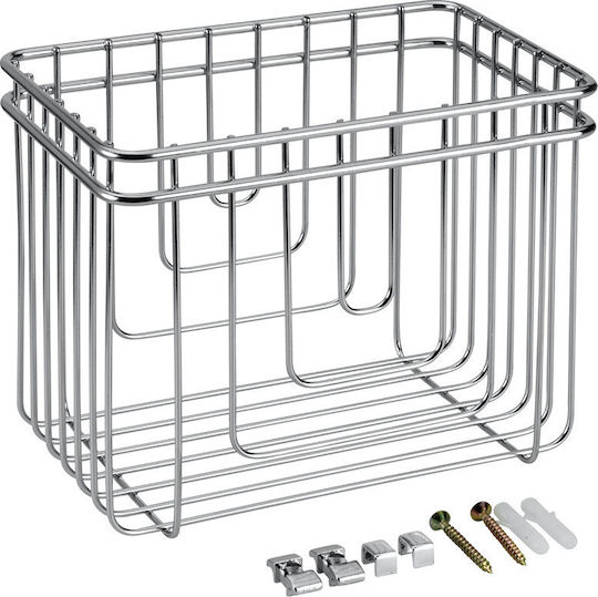 Metaltex Cuba An der Wand montiert Badezimmerregal Inox 18x11x15cm Silber Metaltex Cuba An der Wand montiert Badezimmerregal Inox 18x11x15cm Silber