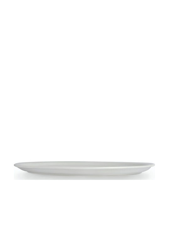 GTSA Shallow Porcelain White Plate Diameter 36cm