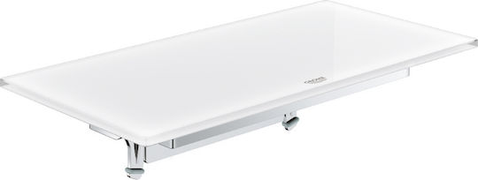 Grohe Plus Montat pe perete Raft de Baie Sticlă cu 1 Raft 22x11x5cm