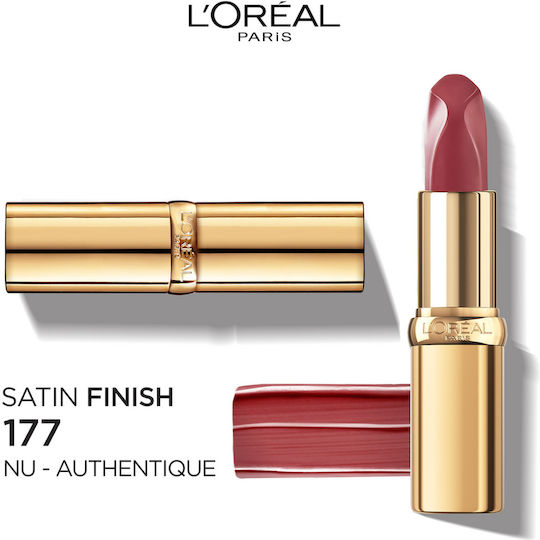 L'Oreal Paris Color Riche Les Nus Ruj Transparent 177 Nu Authentique 3.6gr