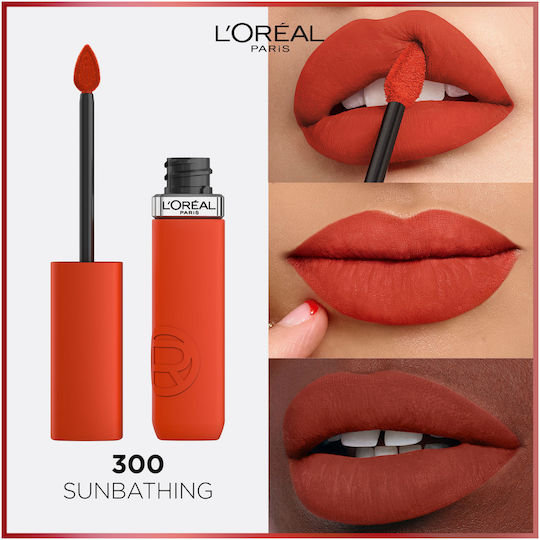 L'Oreal Paris Infaillible Matte Resistance Long Lasting Liquid Lipstick Matte 300 Sun Bathing