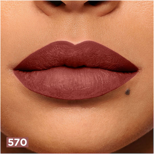 L'Oreal Paris Κραγιόν Matte 570 Worth It Color Code Not Available 1.8ml 1.8gr