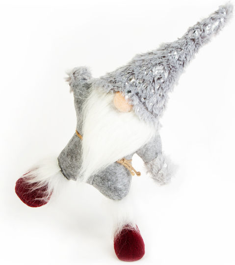 Skandinavischer Weihnachtszwerg 48 Cm Große Dekorative Textilfigur Elf Bart