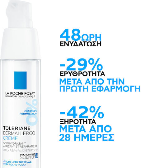 La Roche Posay Toleriane Dermallergo Cremă Hidratantă de Față 24h 40ml