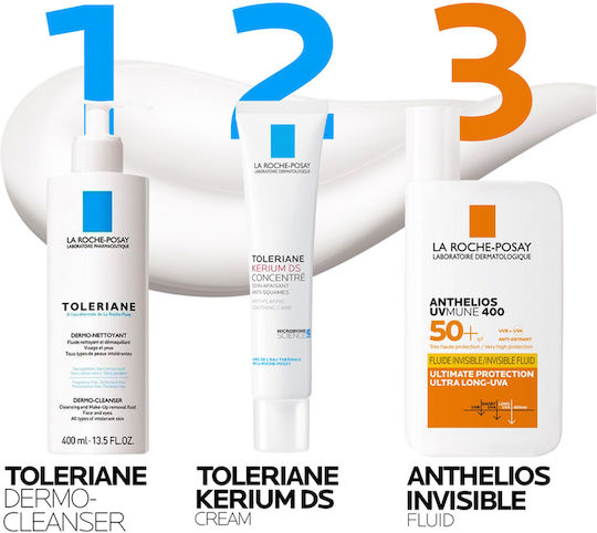 La Roche Posay Toleriane Kerium DS Concentrate Κρέμα Προσώπου κατά της Ερυθρότητας 40ml