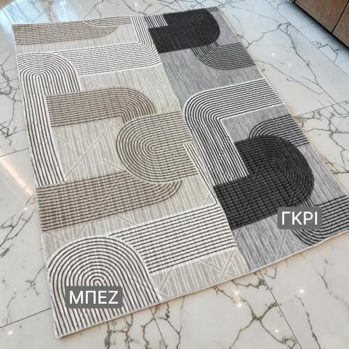 Linea Home 4063 Non-Slip Rug Runner Gray 70x200cm