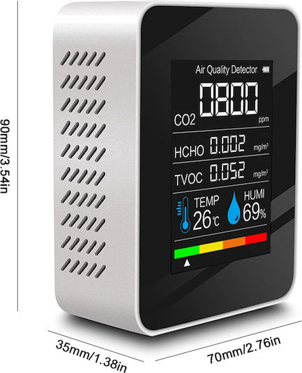 ALB8537 Μετρητής Αερίου CO2