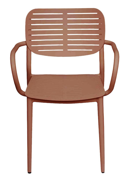 Gartenstühle Aluminium Terracotta 56x58x80cm