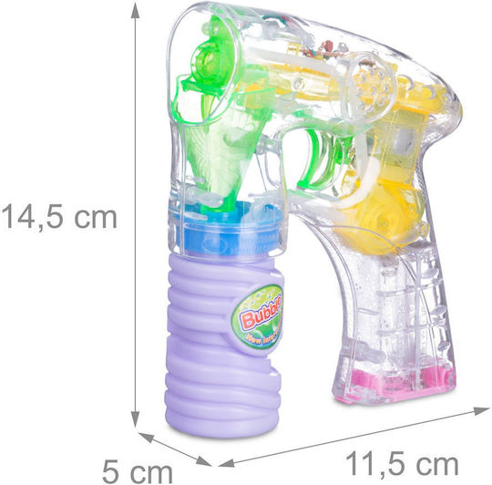 Relaxdays Pistol pentru Bule de Săpun