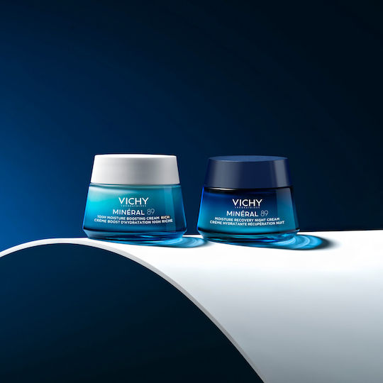 Vichy Mineral 89 72ωρη Ενυδατική & Αναπλαστική Κρέμα Προσώπου Νυκτός 50ml