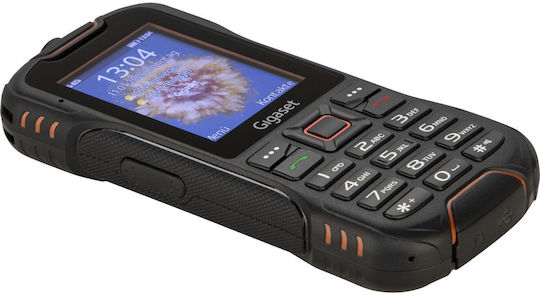 Gigaset GLX8 Plus Dual SIM Κινητό με Κουμπιά Μαύρο