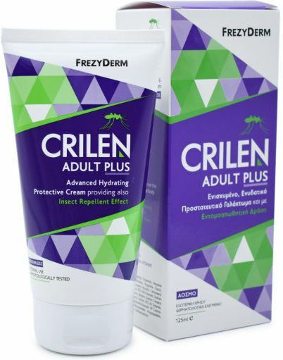 Frezyderm Crilen Adult Plus Εντομοαπωθητικό Γαλάκτωμα σε Σωληνάριο 125ml