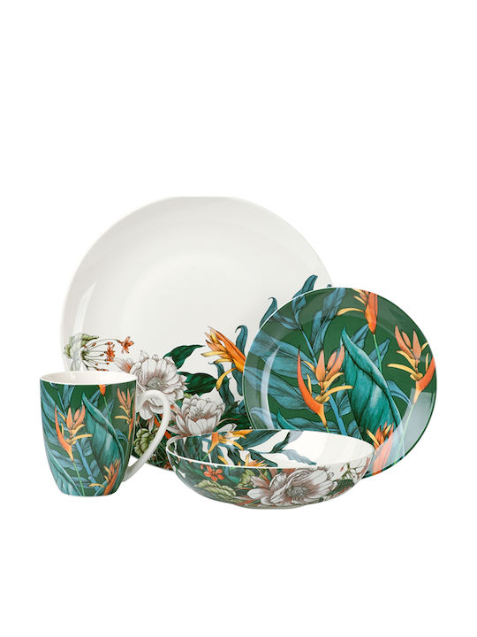 Maxwell & Williams Multicolour Porcelain Dinnerware Set 16pcs