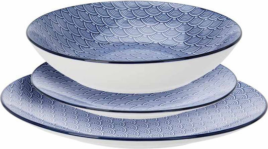 Excellent Houseware Σερβίτσιο Πιάτων από Πορσελάνη Λευκό 18τμχ Excellent Houseware Σερβίτσιο Πιάτων από Πορσελάνη Λευκό 18τμχ