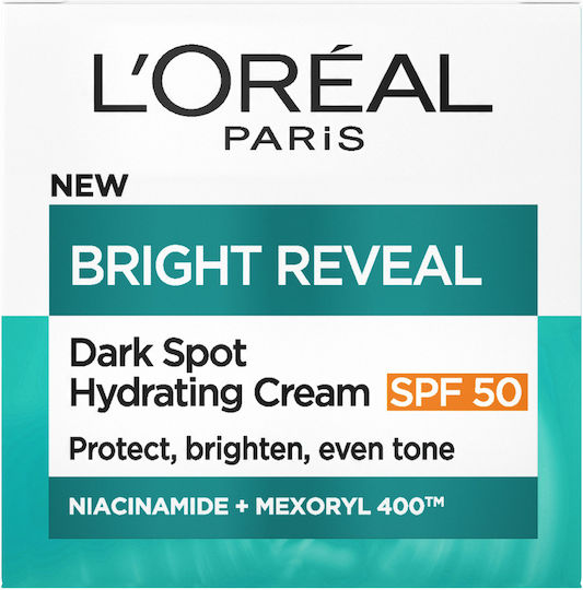L'Oreal Paris Bright Reveal Дневен Крем За Лице С SPF50 За Блясък С Ниацинамид 50ml