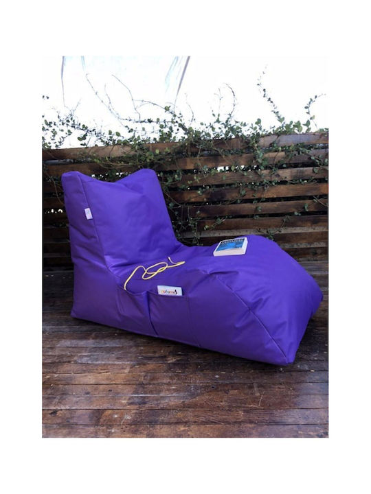 Sitzsäcke & Poufs Kanape Wasserdicht Lila 110x