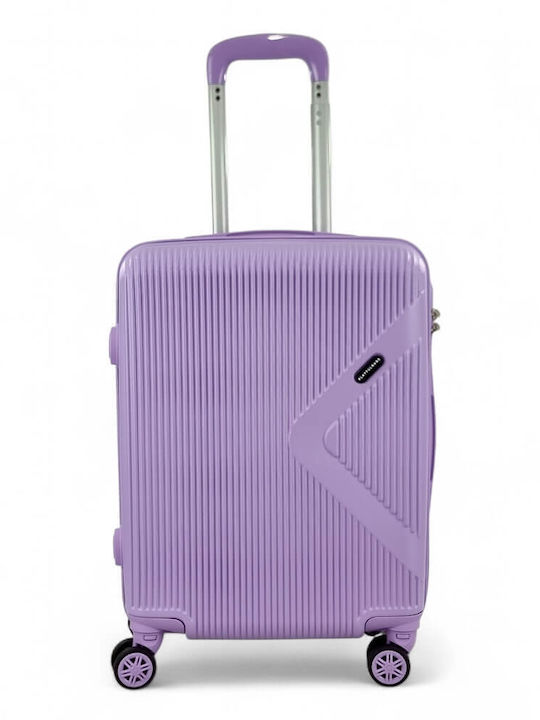 Playful Bags Βαλίτσες Ταξιδιού Σκληρές Μωβ Μέγιστου Ύψους 55εκ.