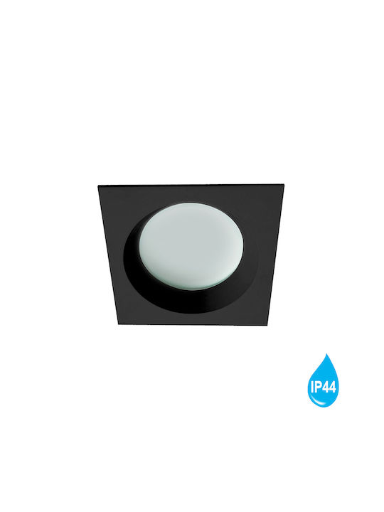 Viokef Yan Outdoor Ceiling Spot GU10 in Black Color 4151201