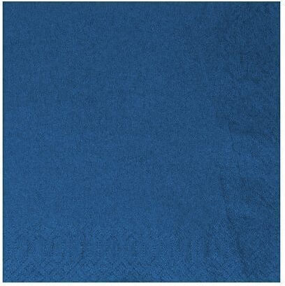 Krinos Luxus Papierservietten 1-lagig 24x24cm 667 Stück Blau