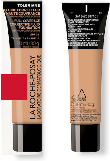 La Roche Posay Toleriane Corrective Liquid Foundation SPF25 10 30ml