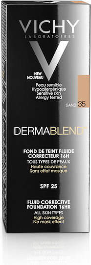 Vichy Dermablend Лилаво/бяло SPF35 35 Пясък 30мл