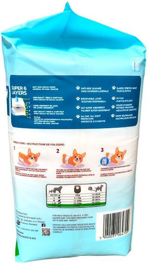 Clean Pets Bodenwindeln Für Hunde 12 Stück
