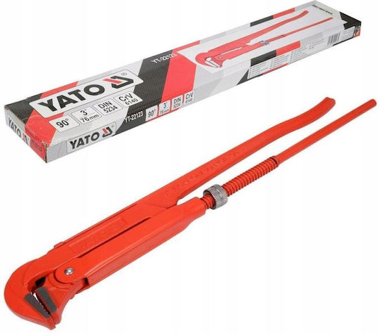 Yato Pensetă Pentru Instalații Sanitare 3" 630mm 90°