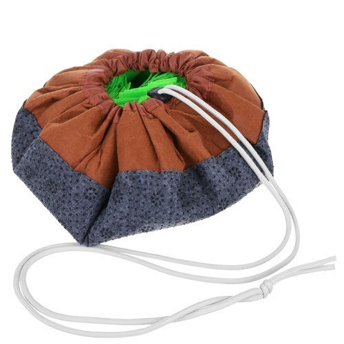 Hranitoare Textilă cu Hrănire Lentă pentru Câine și Pisică 48cm în Culoare Verde