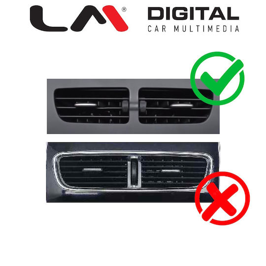 LM Digital Ηχοσύστημα Αυτοκινήτου για Renault Clio 2012 > 2015 (Bluetooth/USB/WiFi/GPS/Apple-Carplay/Android-Auto)
