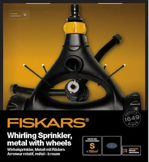 Fiskars Περιστοφικό Μπεκ Επιφάνειας Μαύρο 1023657
