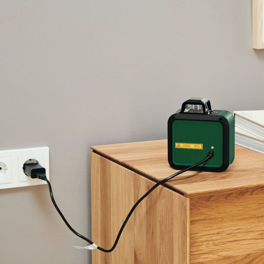 Bosch PLL 360-1G Set Self-Leveling Linear Laser Level Green Beam 3.6V with Working Range 30m