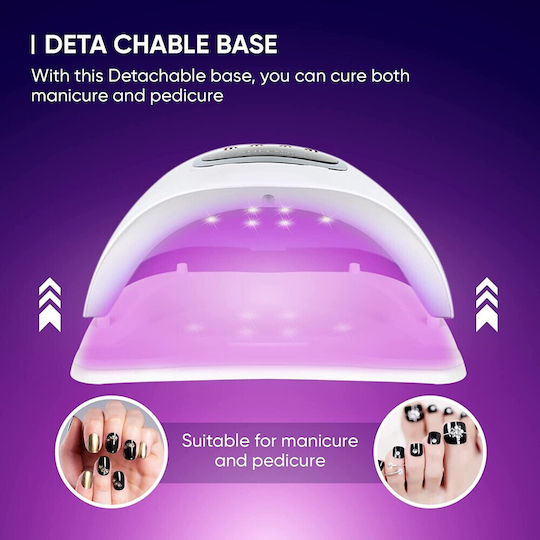 SUN ONE UV Max Lampă pentru Uscare a Unghiilor LED 280W Alb