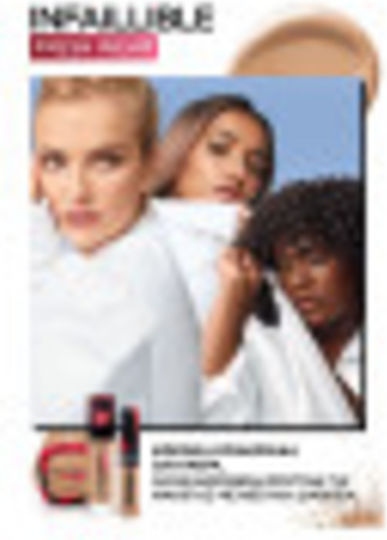 L'Oreal Paris Infaillible 32H Fresh Wear Liquid Foundation 145 Rose Beige 30ml