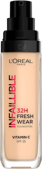 L'Oreal Paris Infaillible 32H Fresh Wear Liquid Foundation 100 Linen 30ml