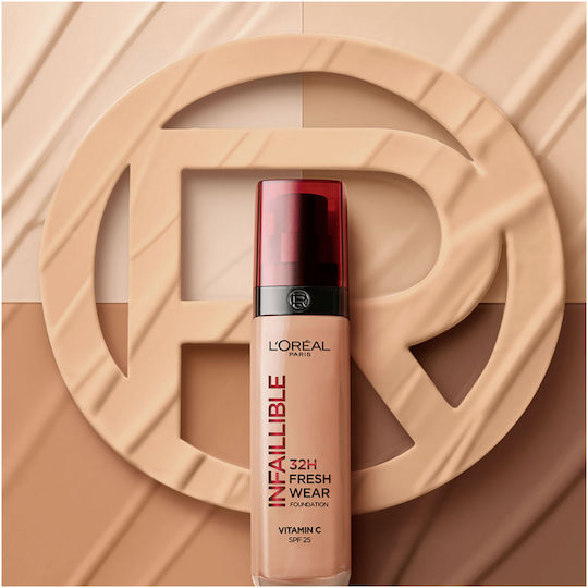 L'Oreal Paris Infaillible 32H Fresh Wear Liquid Foundation 15 Porcelain 30ml