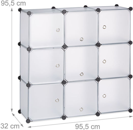 Dulap De Depozitare Plastic L95.5xL32xÎ95.5cm