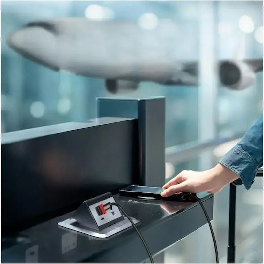 Swissten Μετατροπέας USB-C male σε USB-C female Κόκκινο 1τμχ 73501220