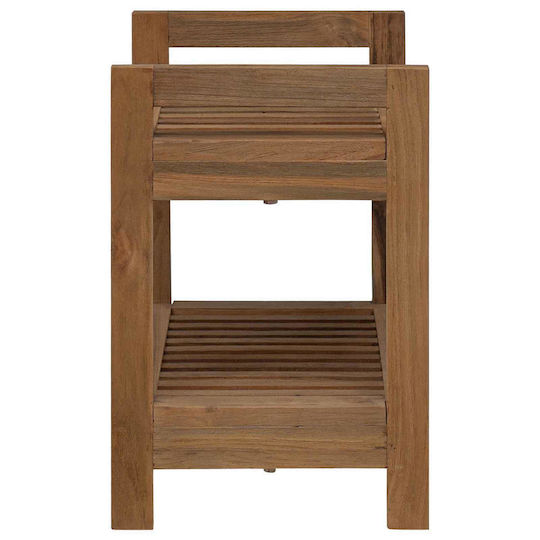 vidaXL Bathroom Vanity Unit Without Sink M45xD30xH45cm Natural